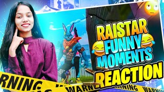 Reaction On RAISTAR 😳❤ || Raistar's most funny Gaali Moments ever🤣 || Garena Free Fire Reaction