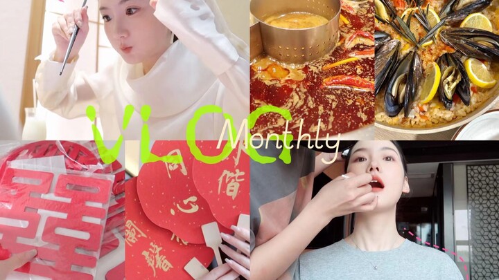 Vlog.9 | Celebrating Our Birthday 🎉 Trying Seafood Risotto 🦞 One Month Before the Wedding 💒