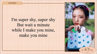 NewJeans 뉴진스 'Super Shy' Easy Lyrics