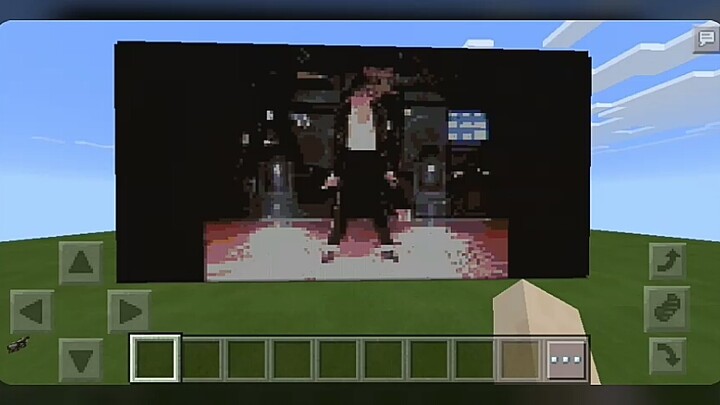 [Frame-by-Frame Video] Used 348 photos to watch Michael Jackson in Minecraft