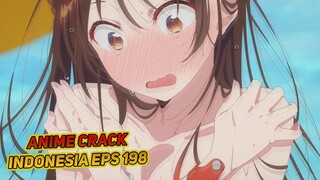 Baju renang ku hanyut Tolongin aku | Anime Crack Indonesia Episode 198