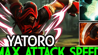 YATORO Bloodseeker Godlike No Mercy ด้วยความเร็วสูงสุดในการโจมตี Dota 2