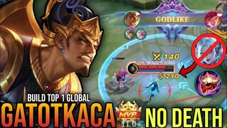 19 Assist!! Killer Tank Burn Build is Back ~ Sentinel - Build Top 1 Global Gatotkaca MLBB