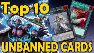 Top 10 Unbanned Cards in Yugioh