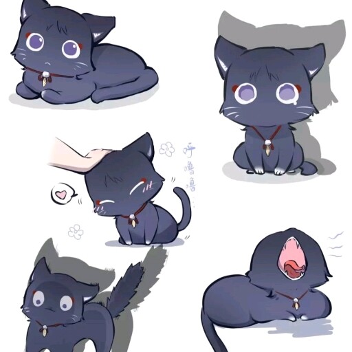 Eat up scattered cats in one bite
