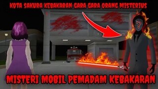 Misteri Mobil Pemadam Kebakaran || Munculnya Orang Misterius - Sakura School Simulator