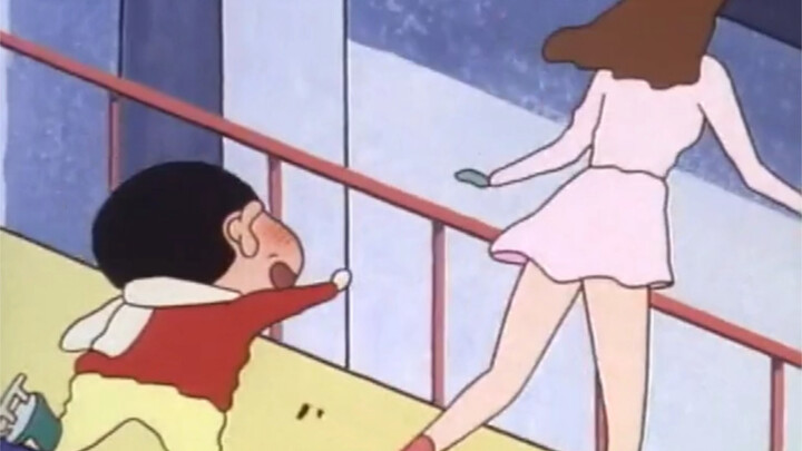 Crayon Shin-chan Yuzuru Hanyu, bạn nghĩ gì về khả năng trượt băng của Shin-chan?