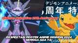Ga Sabar! Ekspektasi Anime Digimon 2024! Digimon Animation 25th Anniversary!