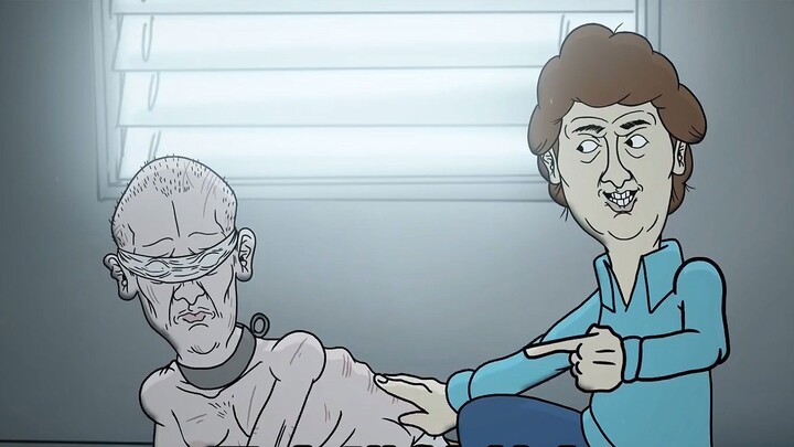 The man hid it from his girlfriend and treated the old man as a pet