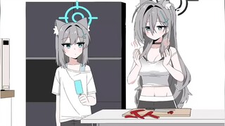 【碧蓝档案】 辣眼睛！！（画师：X@bob_tong_95）