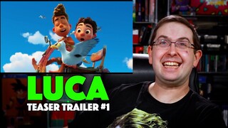 REACTION! Luca Teaser Trailer #1 -Disney Pixar Movie 2021