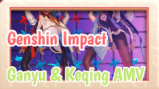 [Genshin Impact | Gan Yu x Keqing] Black Stocking, who doesn't like this?