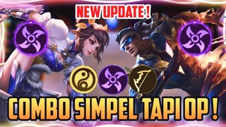 COMBO SIMPEL TAPI OP ! MAGIC CHESS MOBILE LEGENDS UPDATE TERBARU