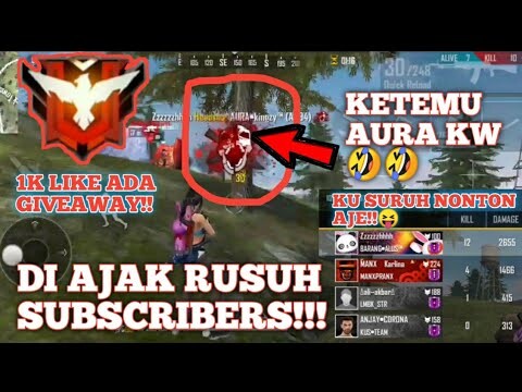 WOW!! TEMBUS 1K LIKE AKAN ADA GIVEAWAY BUAT SUBSCRIBERS!!! FREE FIRE BATTLEGROUNDS