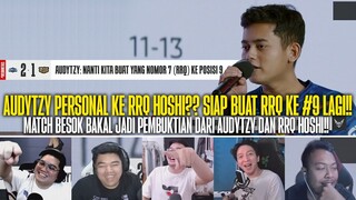 RBL AUDYTZY: "KITA BUAT RRQ HOSHI KE POSISI 9!" | REAKSI STREAMER INTERVIEW RBL AUDYTZY MPL ID S13!!