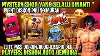 BOCORAN MYSTERY SHOP FF 14.0 BULAN MARET 2021 DAN INFO UPDATE FREE FIRE LAINYA - GARENA FREE FIRE