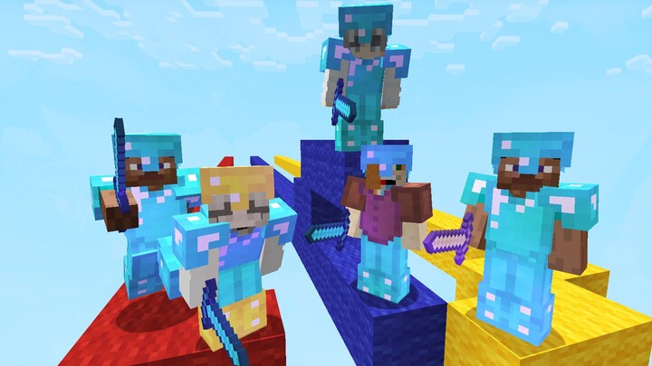 PC players get hit hard by three teams of mobile gamers! A teammate steps in personally to act as ba