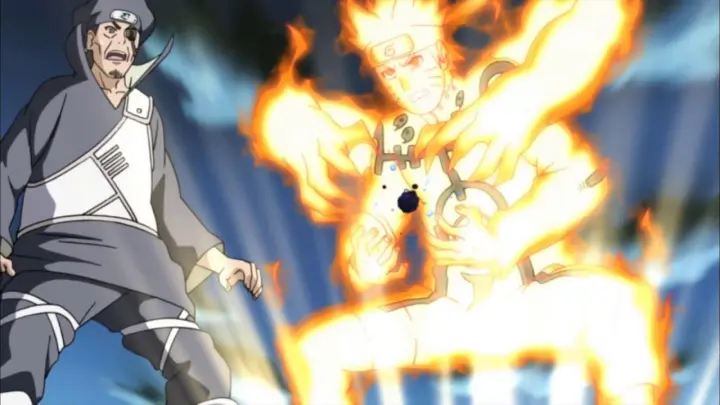 Naruto uses two new arms to create the Tailed Beast Bomb! Destroy the Raikage and seal it!