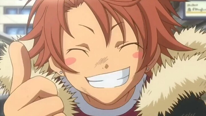 Sunny and cheerful boy