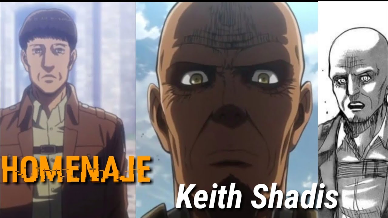 Homenaje A Keith Shadis El Mejor Instructor Attack On Titan Bilibili