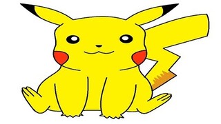 [Tin học 1]. Hướng dẫn vẽ Pikachu bằng Paint