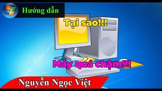 Những nguyên nhân khiến máy tính chạy chậm