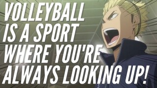 Learn Japanese with Anime - Volleyball Is A Sport Where You're Always Looking Up!