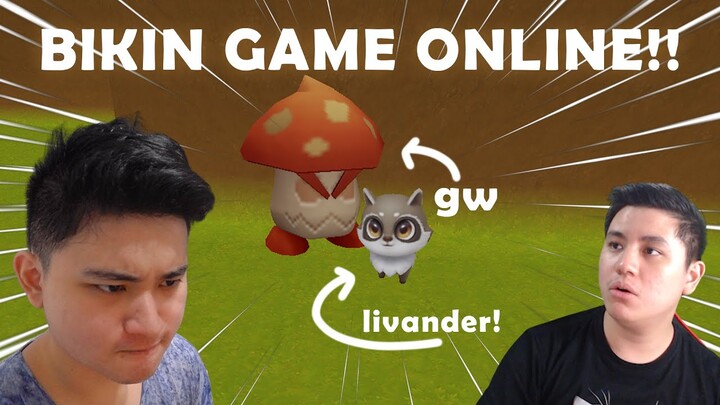 BIKIN GAME ONLINE DALAM 1 HARI BARENG @Livander Gamedev !!!