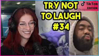 TRY NOT TO LAUGH CHALLENGE #34 (TikTok Edition) | Kruz Reacts