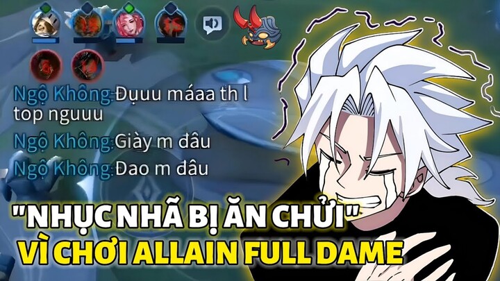 "NHỤC NHÃ BỊ ĂN CHỬI VÌ LÊN ĐỒ TÀ ĐẠO" Ngài Bọ Mặt Dày Vác Allain Full Dame Đi Troll Rank Việt