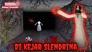 Di Kejar Slendrina Di Terowongan misterius - Sakura School Simulator