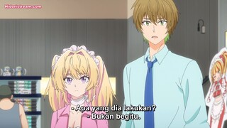 Eps_8 senior kerja blonde cantik sok keras tapi aslinya canggung [My Awkward Senpai]