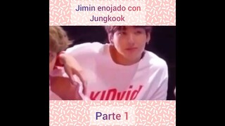 jimin enojado con jungkook parte 1 💜🎇💖