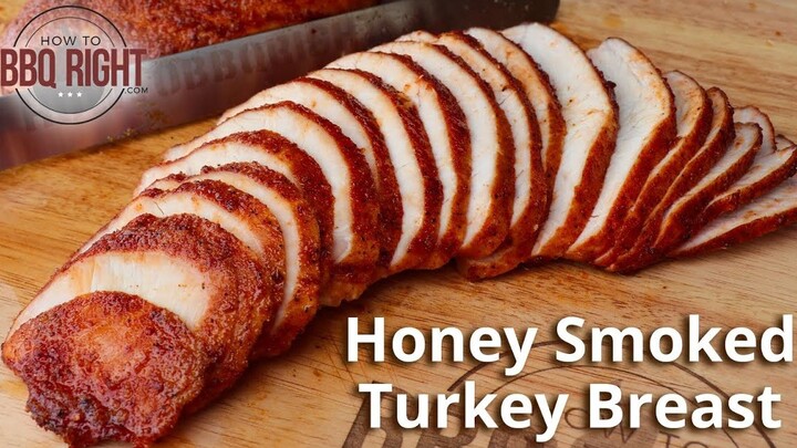 [YouTube BBQ Bro] Honey-Glazed Smoked Turkey Breast