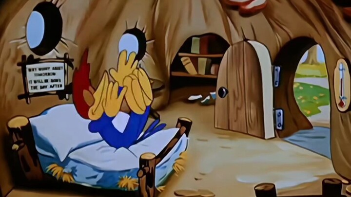 Woody just wanted to slack off and get something for nothing, but ended up being disliked by his nei