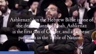 Whyte man explains Ashkenazi descend from gentiles with European blood not Abraham Isaac or Jacob