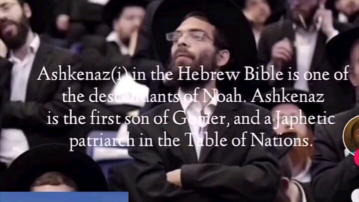 Whyte man explains Ashkenazi descend from gentiles with European blood not Abraham Isaac or Jacob