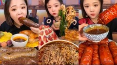 [Xiaoyu Mukbang]ASMR MUKBANG XIAOYU FOOD EATING SHOW. MUKBANG SATISFYING.Mukbang Chines