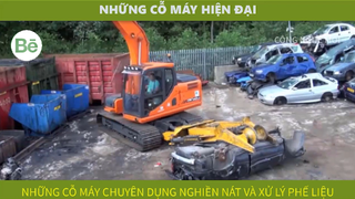 be16-3 - Những cỗ máy hiện đại xử lý phế liệu