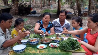 Cuốc Đất Trồng Rau Thêm Nồi Canh Chua Bông Sua Đũa Cá Kho Ăn Quá Đã| TKQ & Family T 600