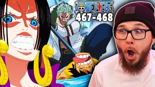 SMOKER vs LUFFY! | ONE PIECE Ep 467-468 REACTION