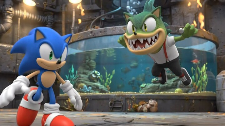 action sonic vs the bad guys 2