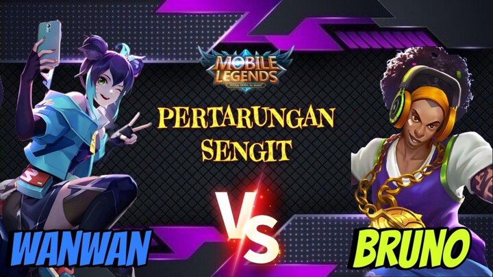 KEHEBATAN WANWAN MAMPU MENUMBANGKAN BRUNO❗❗