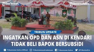 Pj Wali Kota Kendari Ingatkan Pimpinan OPD dan ASN Pemkot Tidak Beli Bahan Pokok Bersubsidi