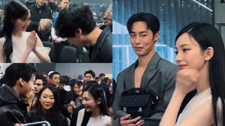 aespa KARINA got along with Lee Jaewook at the Prada Show (ft. Win Metawin & Kentaro Sakaguchi)