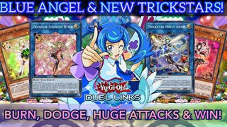 NEW TRICKSTARS are HERE! BLUE ANGEL goes INTO THE VRAINS! [Yu-Gi-Oh! Duel Links]