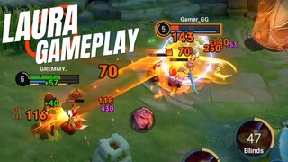 HERO BARU "LAURA" HONOR OF KINGS GAMEPLAY