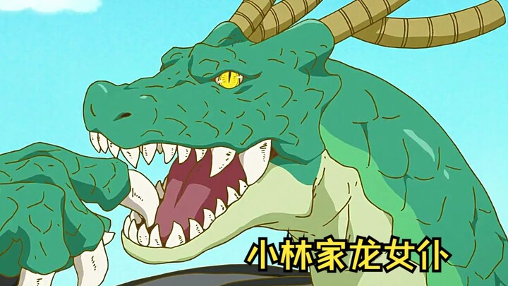 收养两只恶龙是一种什么样的体验，小林用亲身经历告诉你可能会连水费都交不起#动漫解说