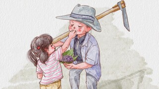 太爷爷的爱呀！这才是家吧，长辈疼爱小辈，小辈孝顺长辈~