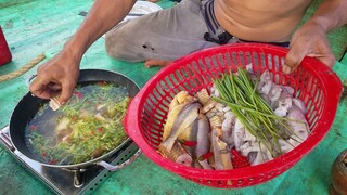 Cá Lạc Vàng nấu Canh Ngót ''Lai Rai'' Ngày Mưa | Ngư Dân Miền Tây